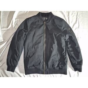 Ninth Hall Black Bomber Jacket Size S